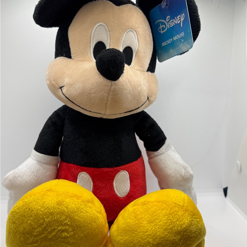 COPY - Disney Black and Red Stuffed Mickey Mouse Plush